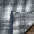 Safavieh Montauk 5' X 8' Hand Woven Cotton Pile Rug in Ivory and Navy