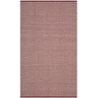 Safavieh Montauk 5' X 8' Hand Woven Cotton Pile Rug in Ivory and Red