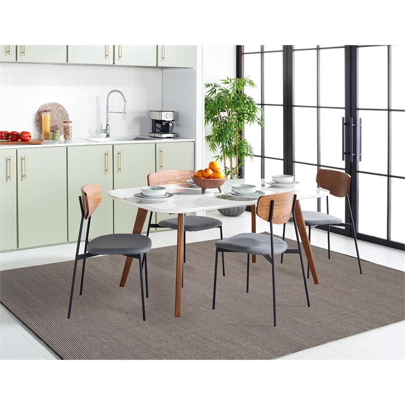 Safavieh Montauk 3' X 5' Hand Woven Cotton Pile Rug in Ivory and Black