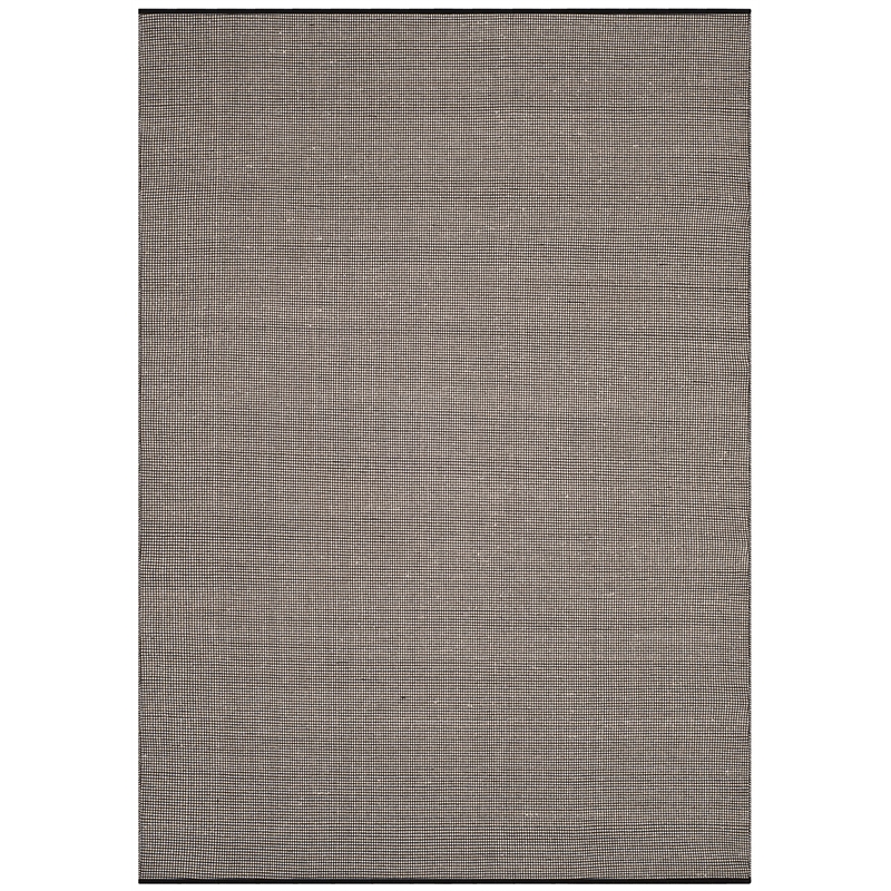 Safavieh Montauk 6' X 9' Hand Woven Cotton Pile Rug in Ivory and Black