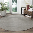 Safavieh Montauk 6' X 6' Round Hand Woven Cotton Rug