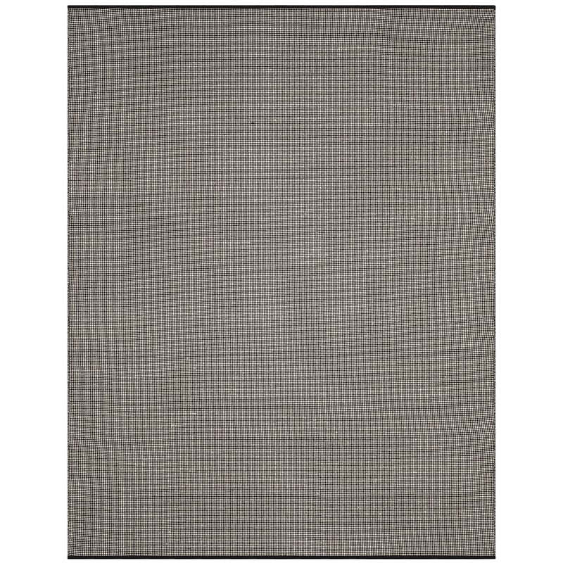 Safavieh Montauk 8' X 10' Hand Woven Cotton Rug in Ivory and Black