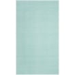 Safavieh Montauk 4' X 6' Hand Woven Cotton Pile Rug in Ivory and Aqua