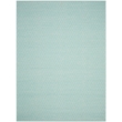 Safavieh Montauk 8' X 10' Hand Woven Cotton Pile Rug in Ivory and Aqua