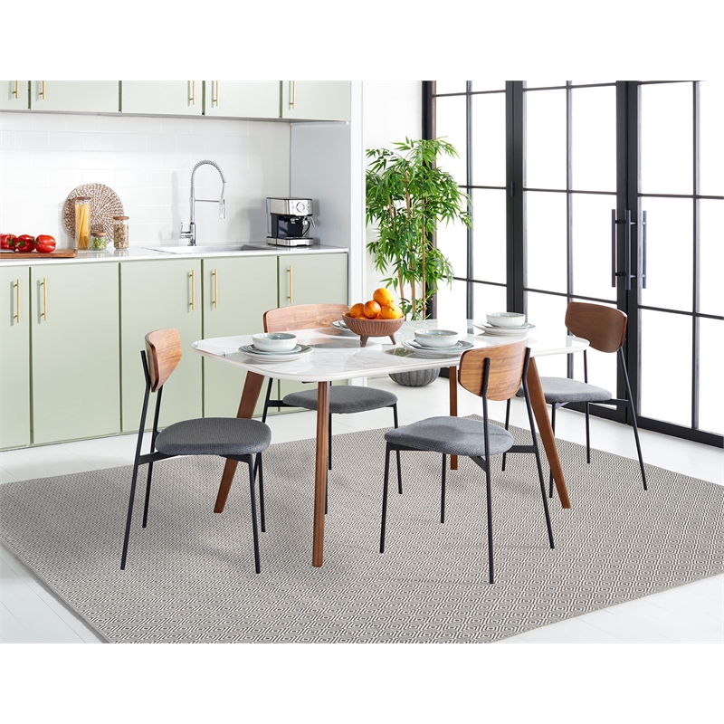 Safavieh Montauk 4' X 4' Square Hand Woven Cotton Rug