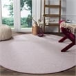 Safavieh Montauk 3' X 5' Hand Woven Cotton Rug in Ivory and Light Blue