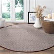Safavieh Montauk 3' X 5' Hand Woven Cotton Rug in Ivory and Light Blue