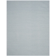 Safavieh Montauk 6' X 9' Hand Woven Cotton Rug in Ivory and Light Blue