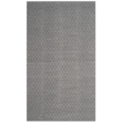 Safavieh Montauk 4' X 6' Hand Woven Cotton Pile Rug in Ivory and Navy