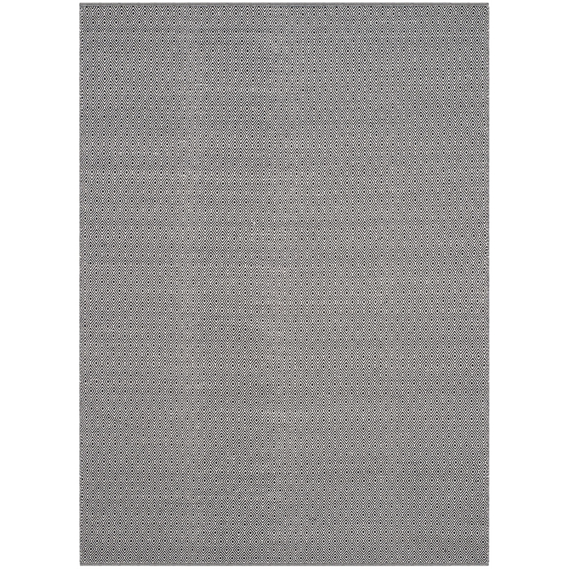 Safavieh Montauk 8' X 10' Hand Woven Cotton Pile Rug in Ivory and Navy