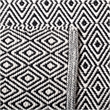 Safavieh Montauk 9' X 12' Hand Woven Cotton Pile Rug in Ivory and Navy