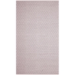 Safavieh Montauk 4' X 6' Hand Woven Cotton Rug in Ivory and Purple