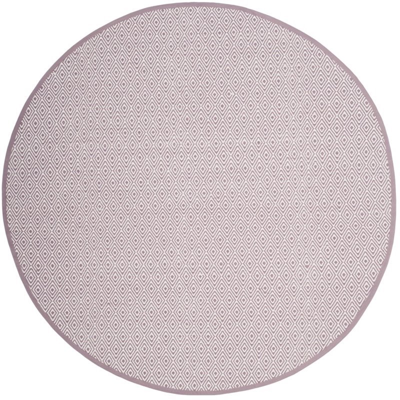 Safavieh Montauk 6' X 6' Round Hand Woven Cotton Rug