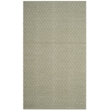 Safavieh Montauk 4' X 6' Hand Woven Cotton Pile Rug in Ivory and Green