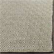 Safavieh Montauk 5' X 8' Hand Woven Cotton Pile Rug in Ivory and Green