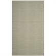 Safavieh Montauk 5' X 8' Hand Woven Cotton Pile Rug in Ivory and Green