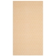 Safavieh Montauk 3' X 5' Hand Woven Cotton Pile Rug in Ivory and Gold