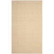 Safavieh Montauk 4' X 6' Hand Woven Cotton Pile Rug in Ivory and Gold