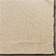Safavieh Montauk 4' X 6' Hand Woven Cotton Pile Rug in Ivory and Gold