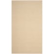 Safavieh Montauk 5' X 8' Hand Woven Cotton Pile Rug in Ivory and Gold