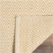 Safavieh Montauk 5' X 8' Hand Woven Cotton Pile Rug in Ivory and Gold