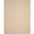 Safavieh Montauk 8' X 10' Hand Woven Cotton Pile Rug in Ivory and Gold