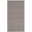 Safavieh Montauk 3' X 5' Hand Woven Cotton Rug in Ivory and Chocolate
