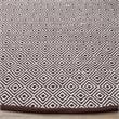 Safavieh Montauk 6' X 6' Round Hand Woven Cotton Rug