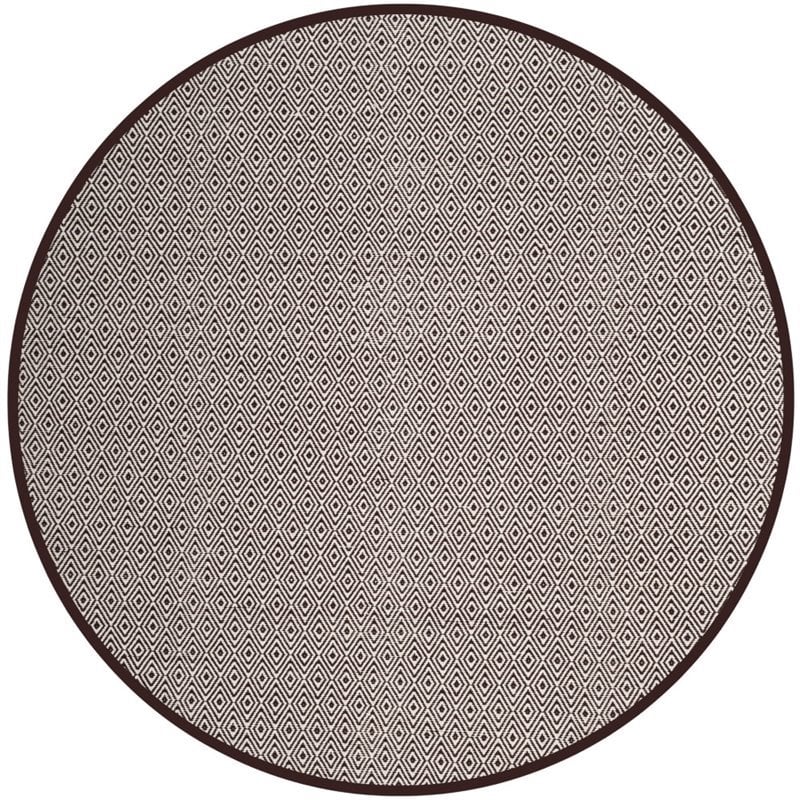 Safavieh Montauk 6' X 6' Round Hand Woven Cotton Rug