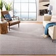Safavieh Montauk 8' X 10' Hand Woven Cotton Rug in Ivory and Chocolate