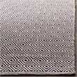 Safavieh Montauk 8' X 10' Hand Woven Cotton Rug in Ivory and Chocolate