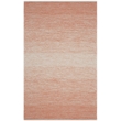 Safavieh Montauk 4' X 6' Hand Woven Cotton Rug in Orange and Ivory