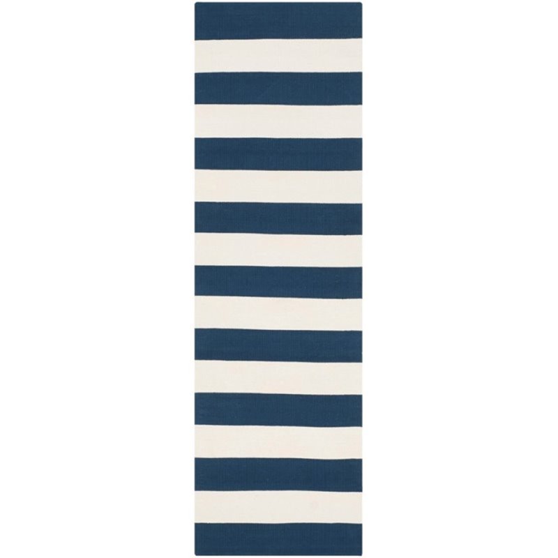 Safavieh Montauk 8' X 8' Square Hand Woven Cotton Rug