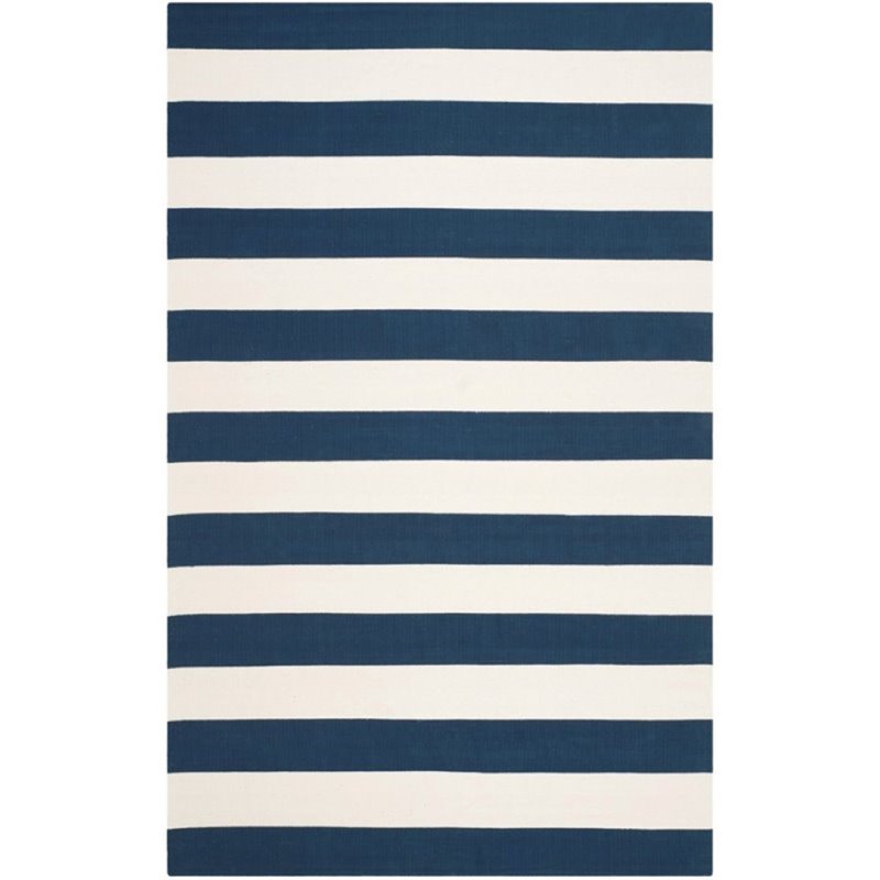 Safavieh Montauk 8' X 8' Square Hand Woven Cotton Rug