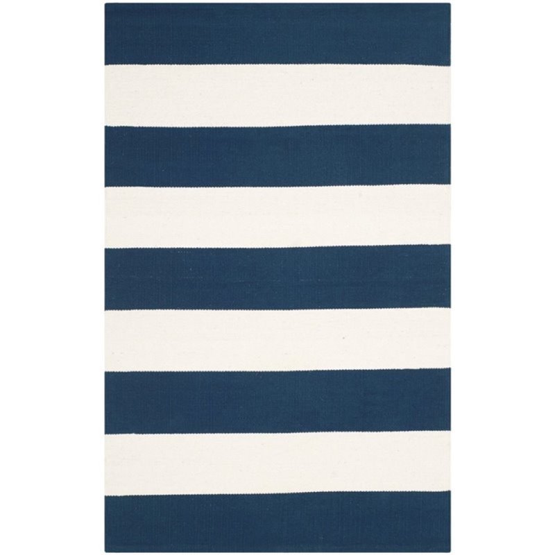 Safavieh Montauk 8' X 8' Square Hand Woven Cotton Rug