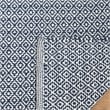 Safavieh Montauk 3' X 5' Hand Woven Cotton Rug in Ivory and Navy