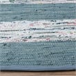 Safavieh Montauk 10' X 14' Hand Woven Cotton Rug in Ivory and Gray