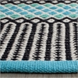Safavieh Montauk 6' X 9' Hand Woven Cotton Rug in Turquoise