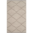 Safavieh Montauk 3' X 5' Hand Woven Cotton Rug in Gray