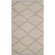 Safavieh Montauk 3' X 5' Hand Woven Cotton Rug in Gray