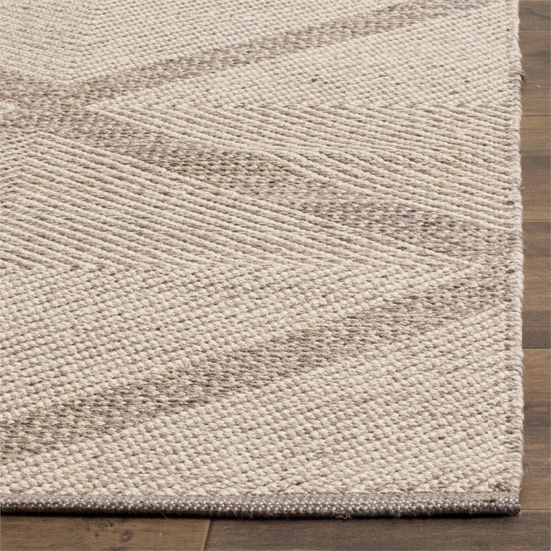 Safavieh Montauk 6' X 9' Hand Woven Cotton Rug in Gray