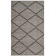 Safavieh Montauk 4' X 6' Hand Woven Cotton Rug in Black