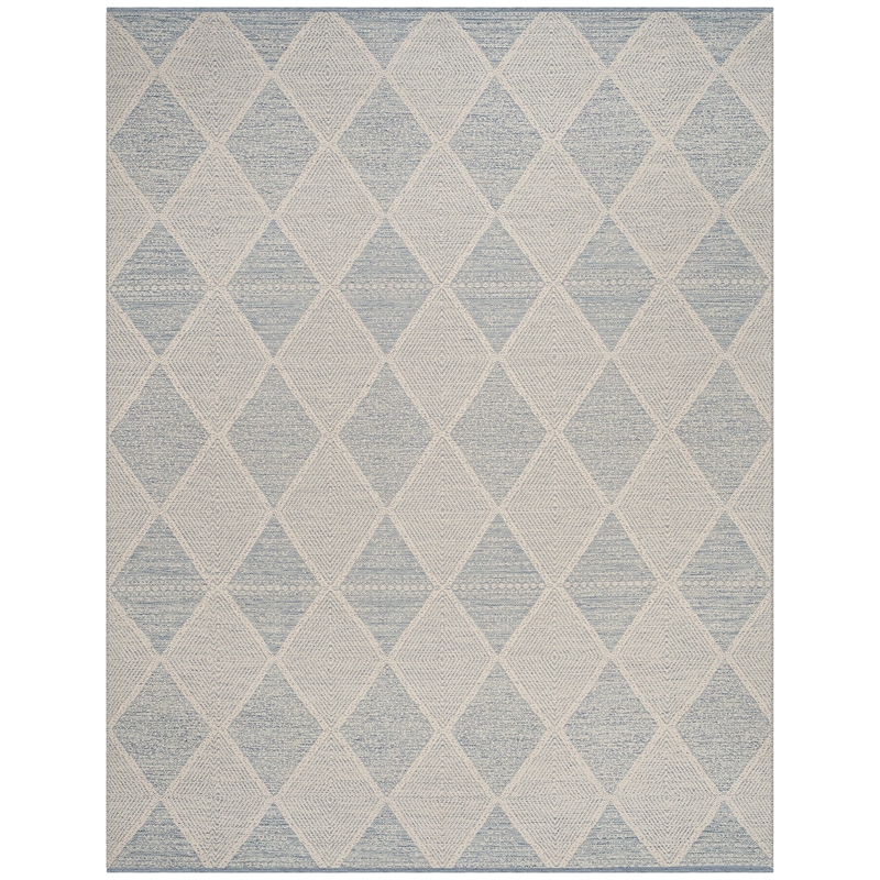 Safavieh Montauk 6' X 9' Hand Woven Cotton Rug in Light Blue