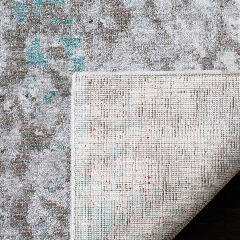 Safavieh Mystique 4' X 6' Rug in Gray and Light Blue