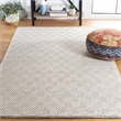 Safavieh Natura 4' X 6' Hand Tufted Rug in Ivory and Light Gray