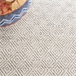 Safavieh Natura 4' X 6' Hand Tufted Rug in Ivory and Light Gray