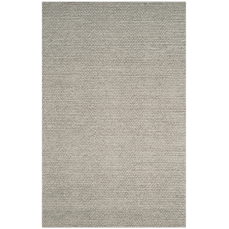 Safavieh Natura 5' X 8' Hand Tufted Rug in Silver