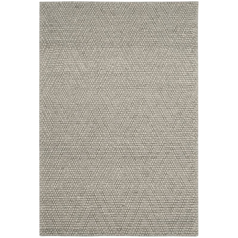 Safavieh Natura 4' X 6' Hand Tufted Rug in Silver
