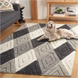 Safavieh Natura 5' X 8' Hand Tufted Rug in Anthracite