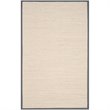 Safavieh Natural Fiber 10' X 14' Sisal Rug in Marble and Dark Gray